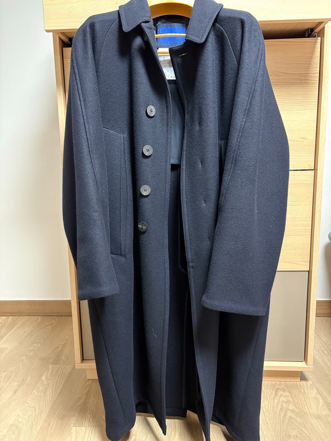 도큐먼트 울 마린 코트 상품이미지1