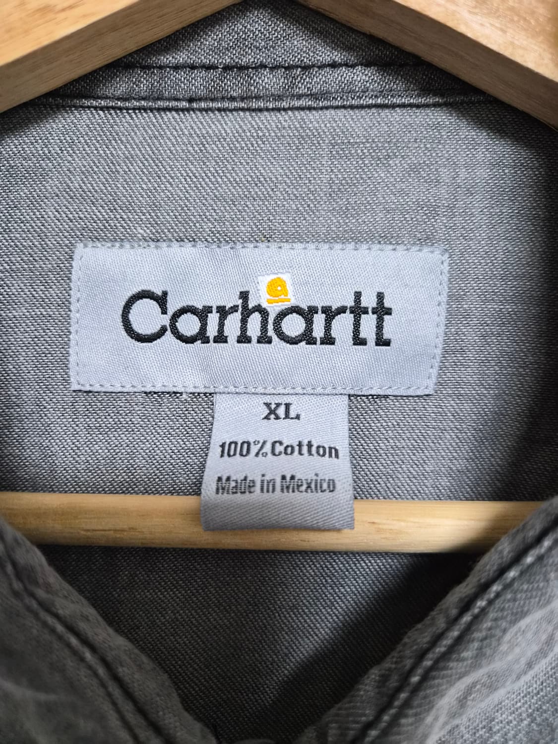 칼하트Carhartt 블랙 웨스턴 셔츠 XL - S251 상품이미지4