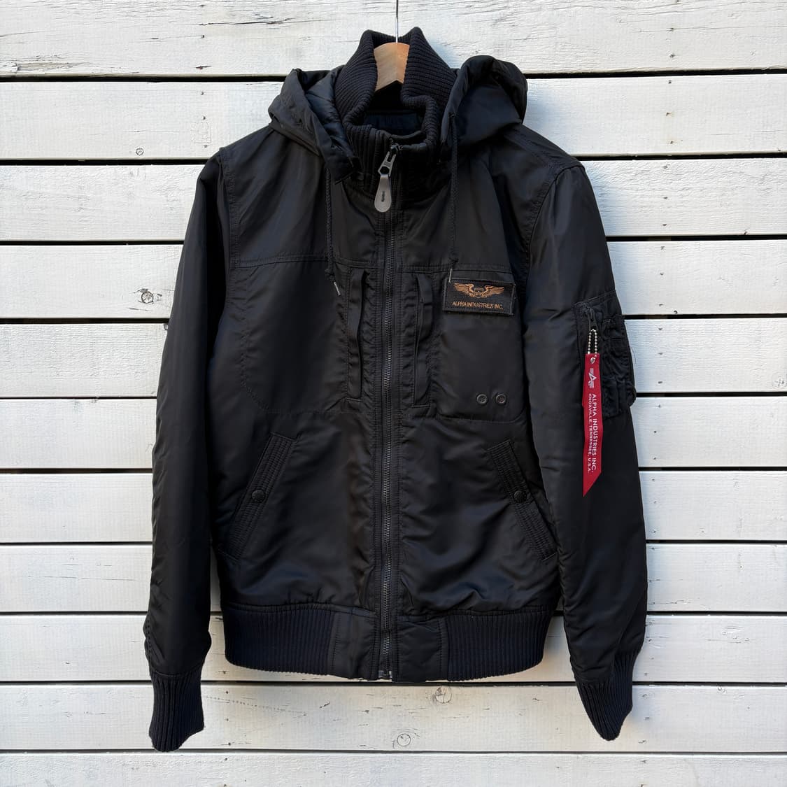 Alpha Industries 알파 항공점퍼 후드 자켓 상품이미지1