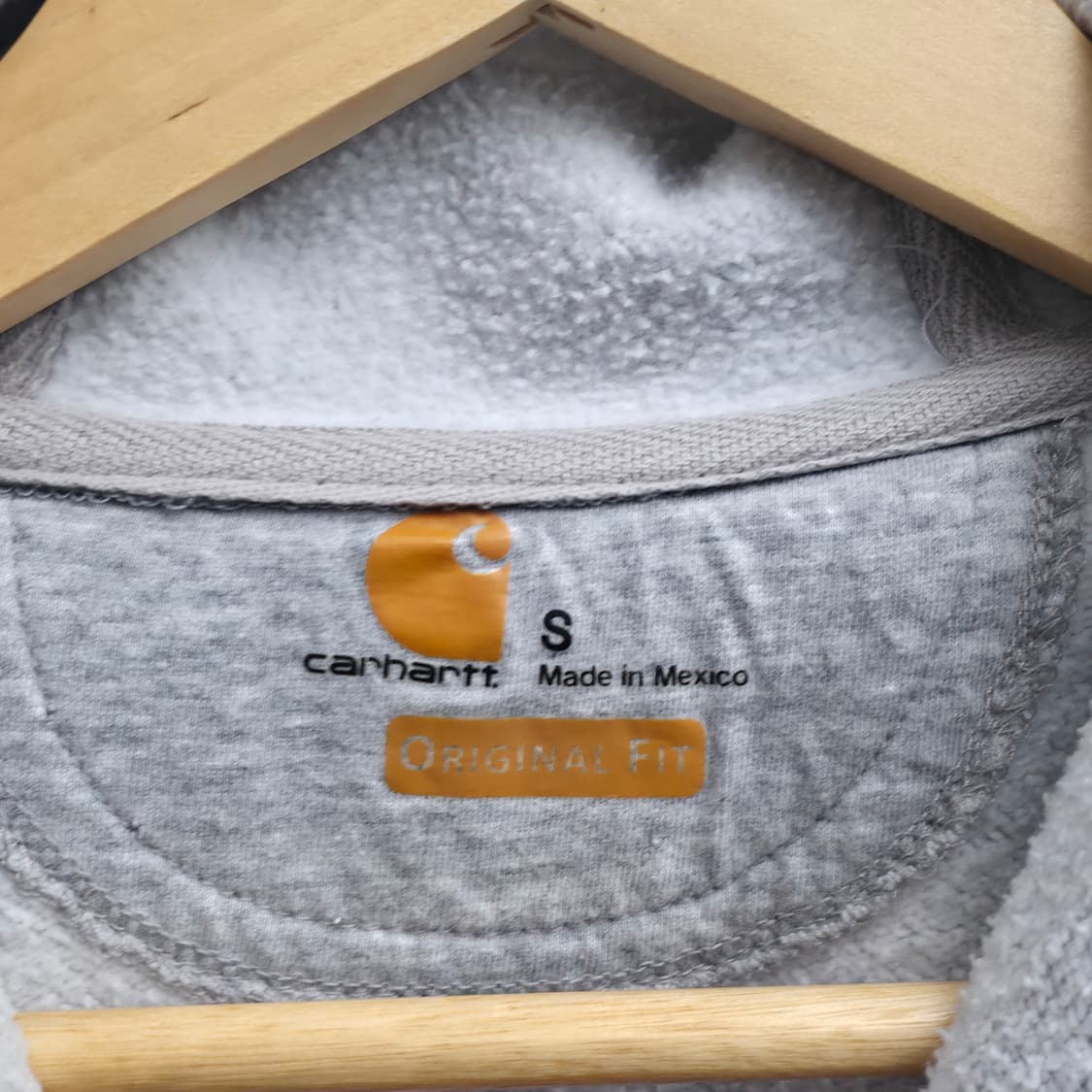 [S] 칼하트 그레이 후드티 상품이미지5