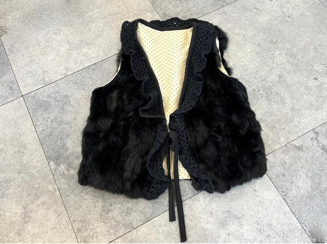 토끼퍼베스트, 여우퍼베스트, 스트라이프니트, 그런지원피스 상품이미지7