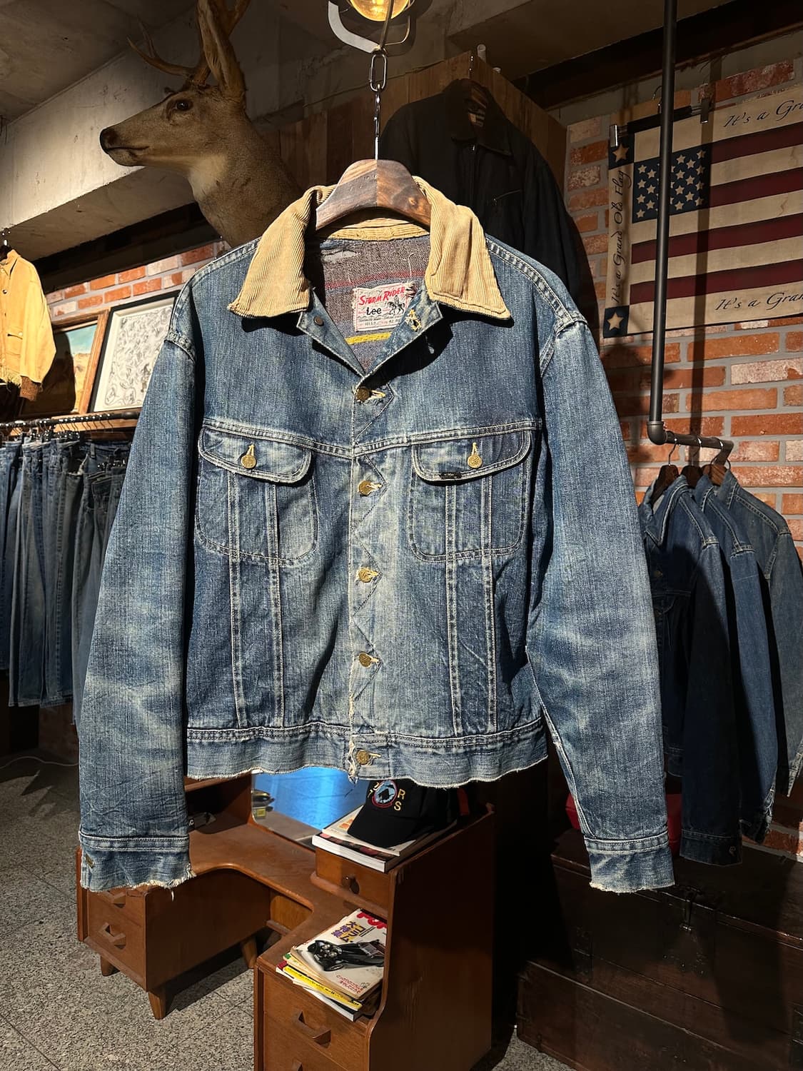 60s USA LEE 빈티지 리 101LJ 스톰라이더 데님 자켓 상품이미지2