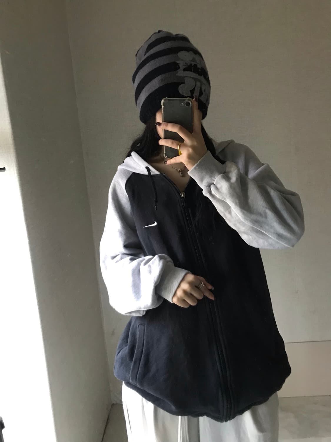 나이키 00s 나그랑 스웻 후드집업 상품이미지4