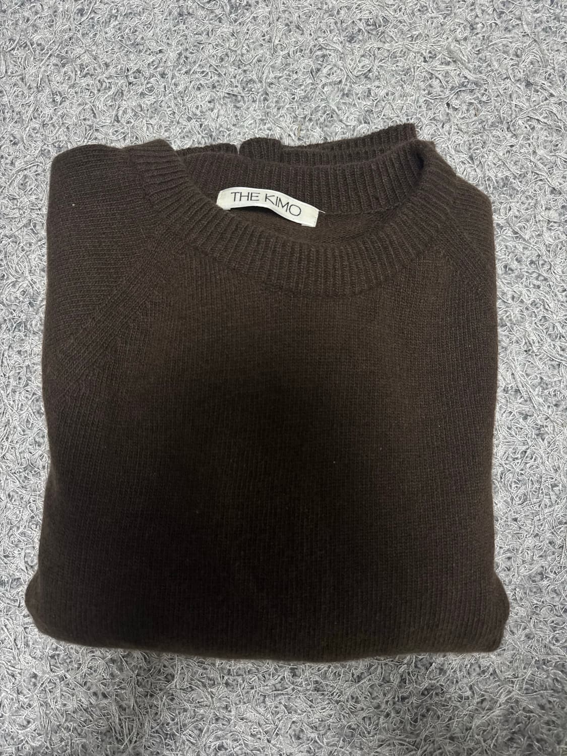 더키모 모리 캐시미어 니트 브라운 상품이미지10