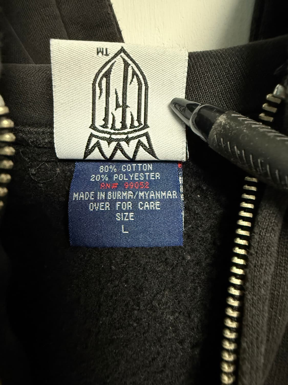 90s OG West Coast Choppers 후드집업 상품이미지6