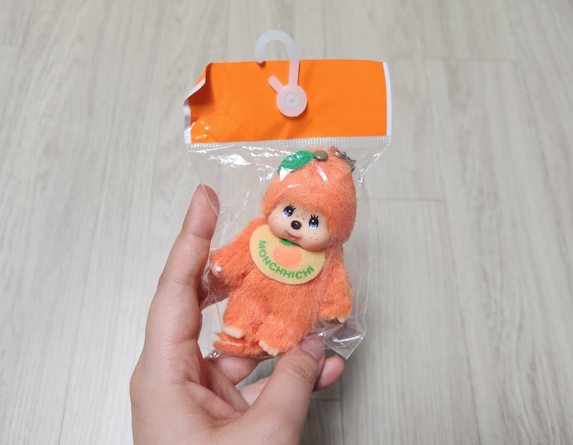 고전 귤 몬치치 미니키링 상품이미지1