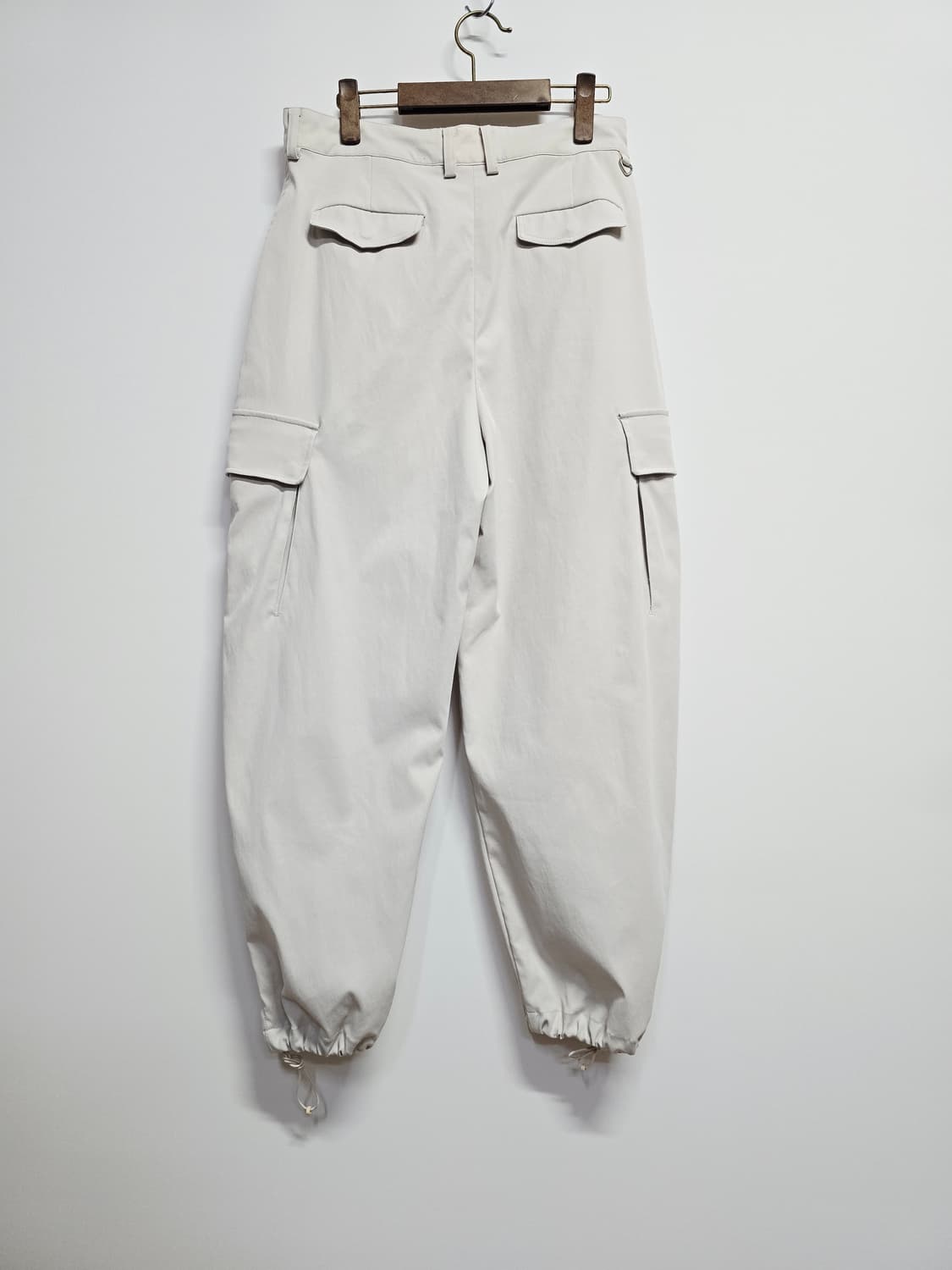 말본 아이보리 카고 조거팬츠 여성 바지 상품이미지4