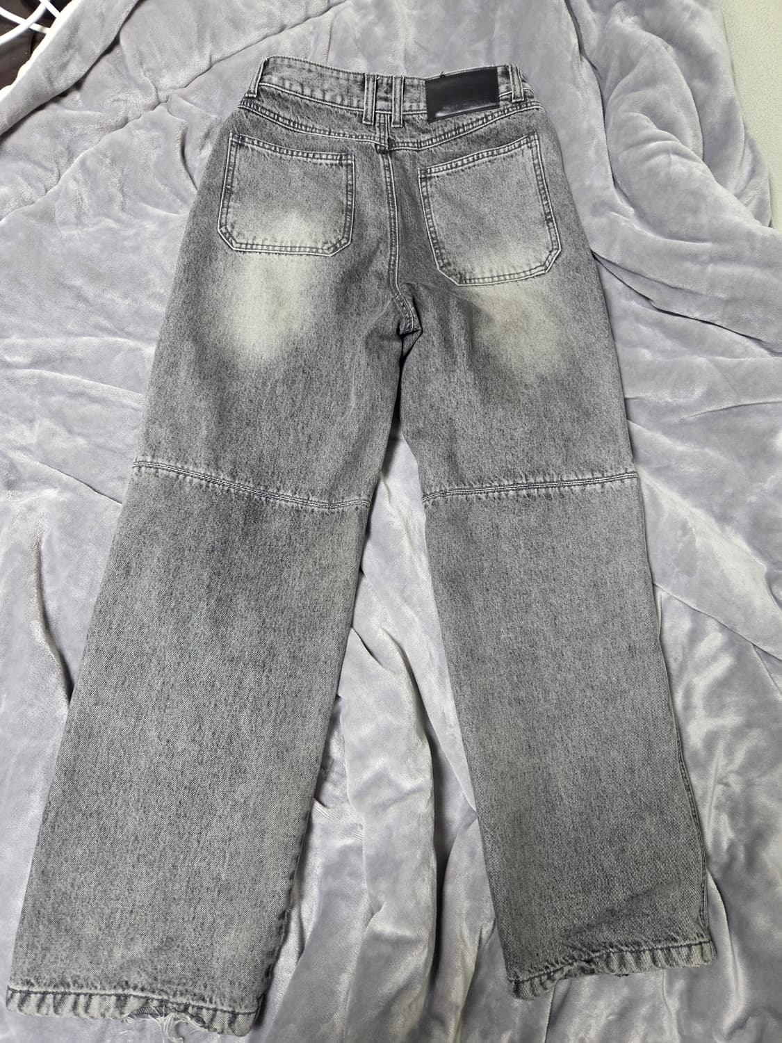 인사일런스 우먼 커브드 지퍼 데님팬츠 xs 상품이미지5