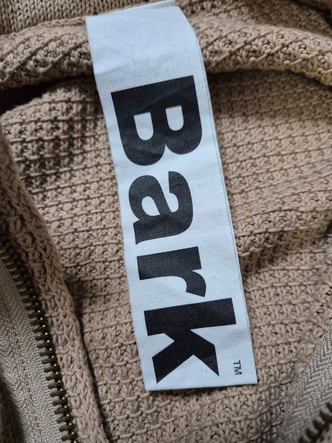 정품 Bark 바크 M-65 니팅 자켓 상품이미지4