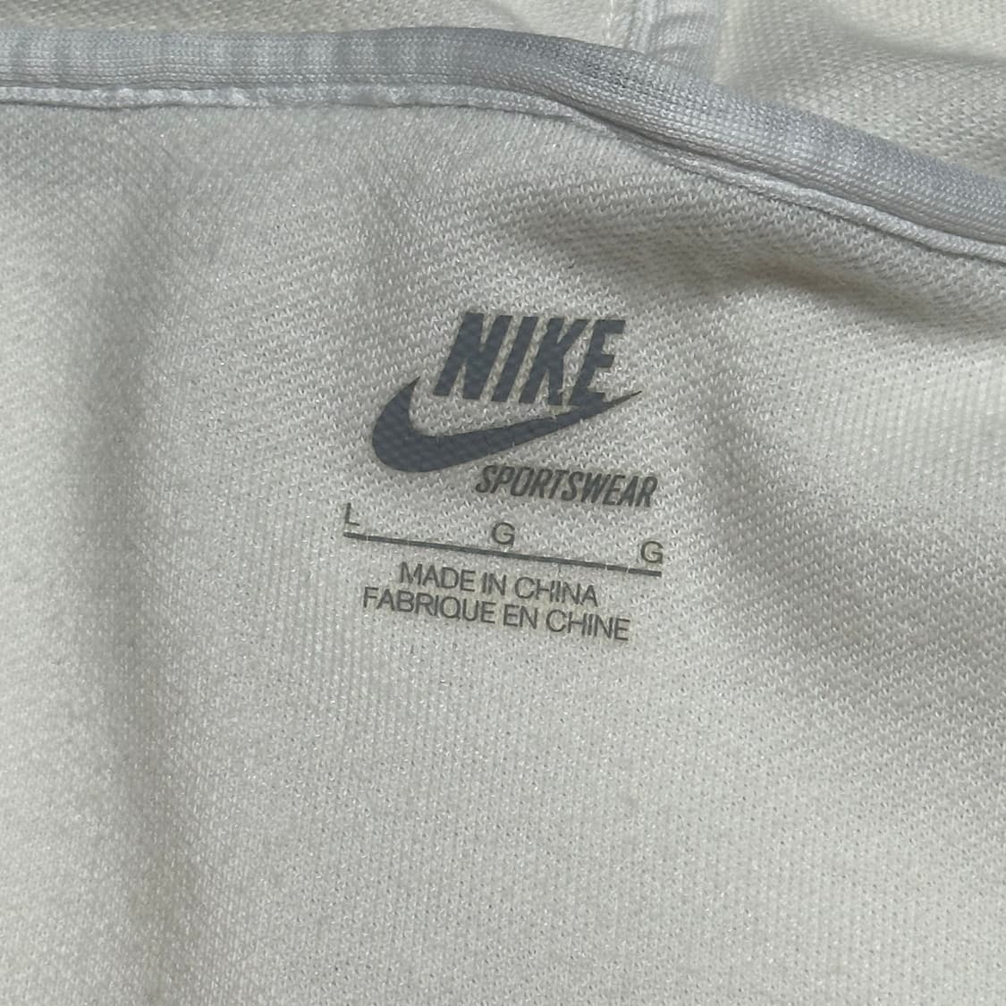 L 나이키 맨유 라인 화이트 트랙탑  상품이미지4