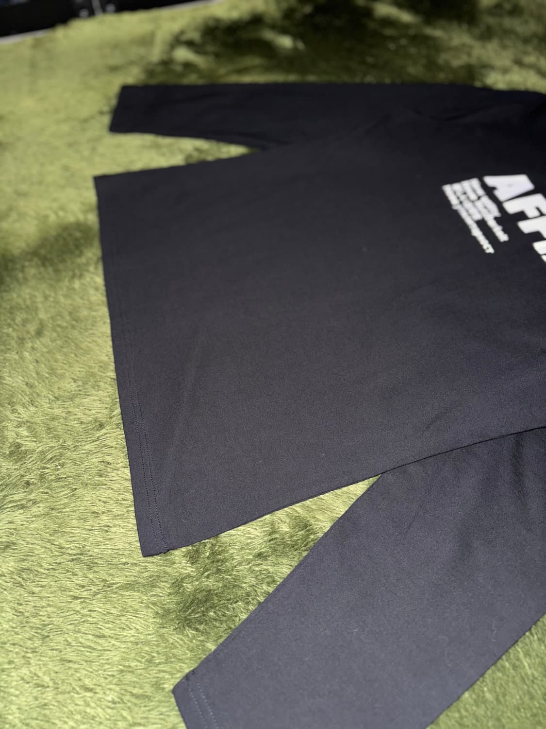 [S] AFFXWRKS 아픽스 오리지널 로고 프린트 롱슬리브 블랙 상품이미지8