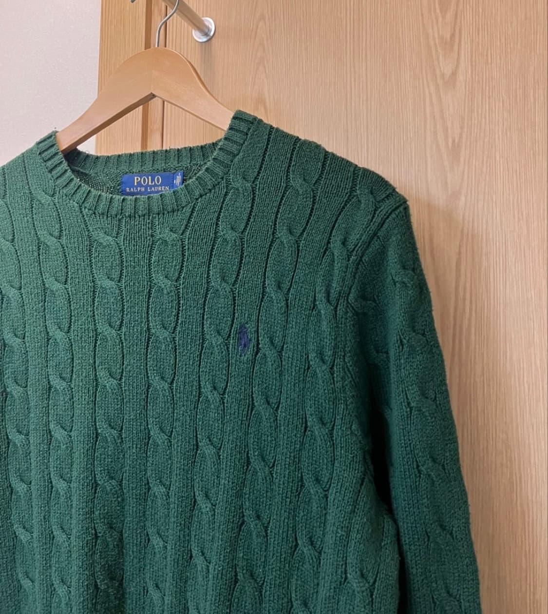 폴로 케이블 니트 상품이미지1