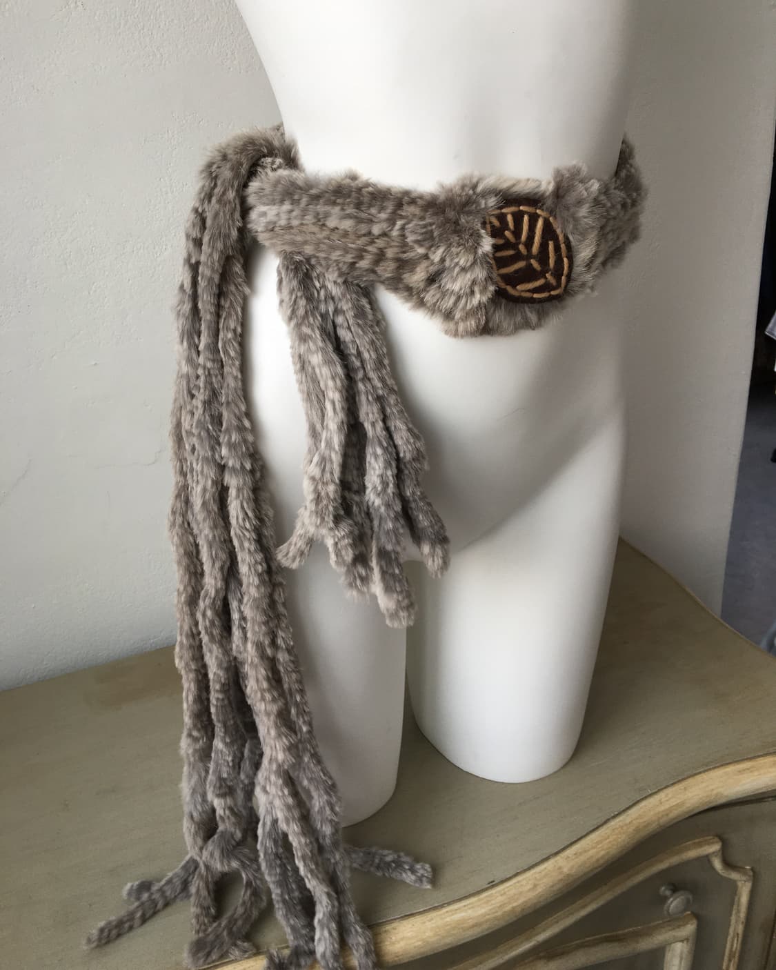 fur belt scarf 상품이미지4