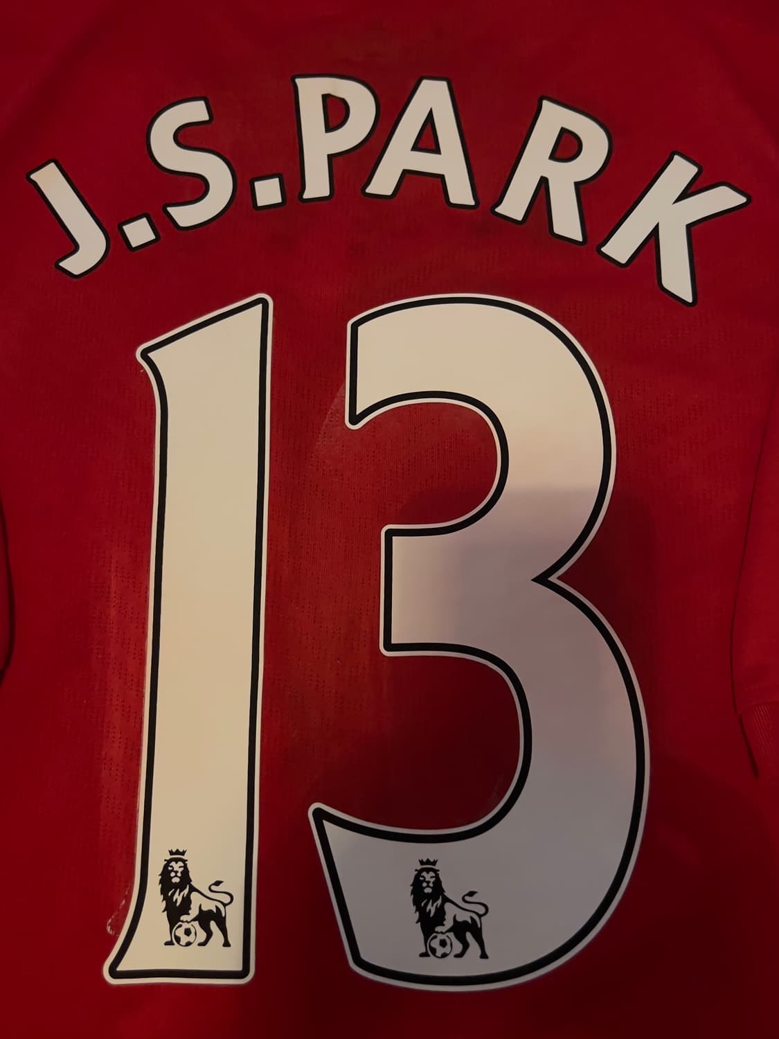 09/10 맨체스터 유나이티드 홈 박지성 유니폼 상품이미지6