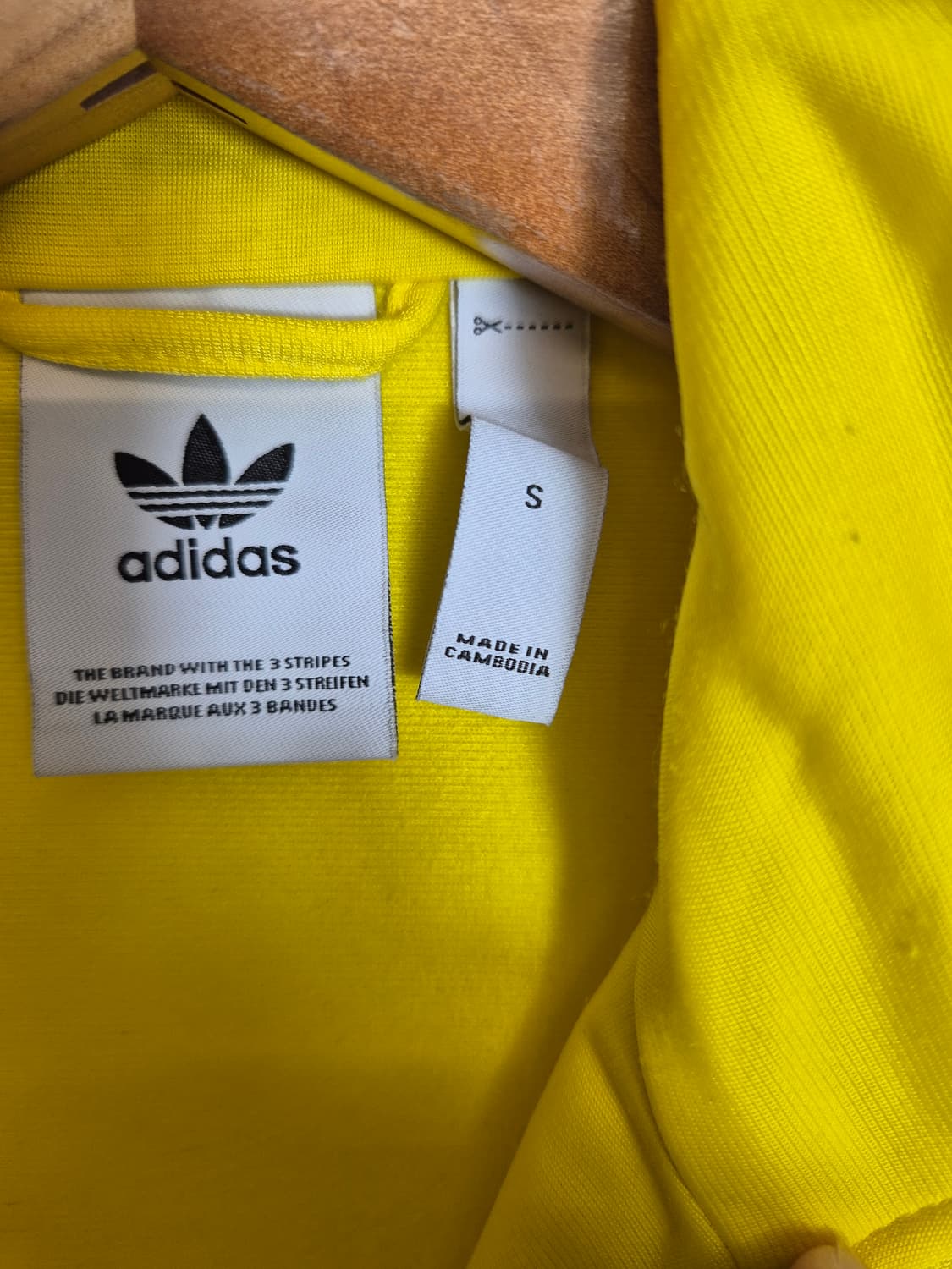 S ) 아디다스 파이어버드 옐로우 져지 상품이미지4