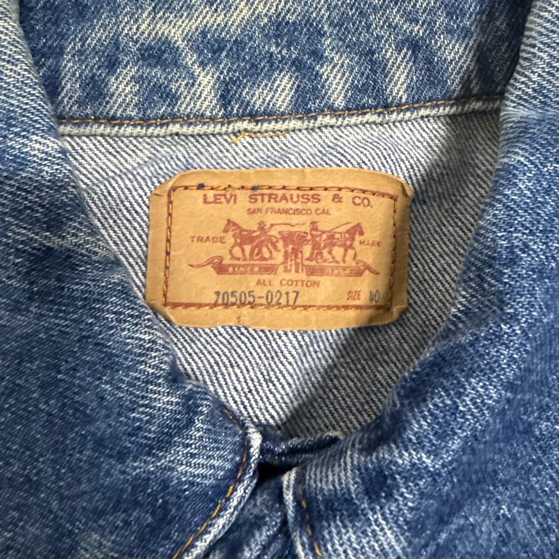 1990s 리바이스 70505-0217 상품이미지7