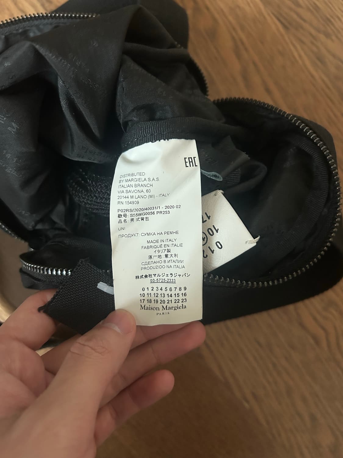 (OS) 마르지엘라 카메라백 블랙 상품이미지5