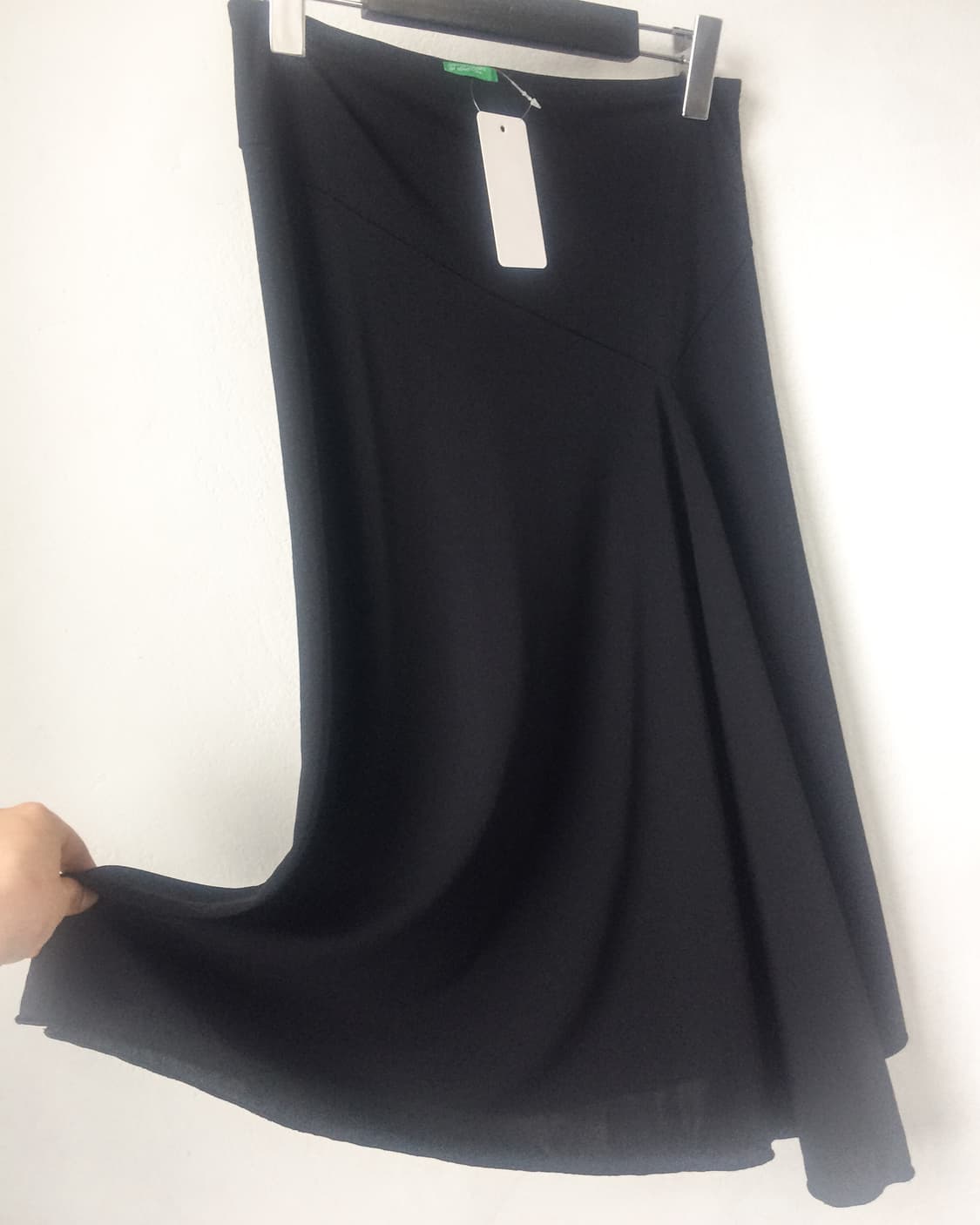Benetton Drape point midi skirt 상품이미지3