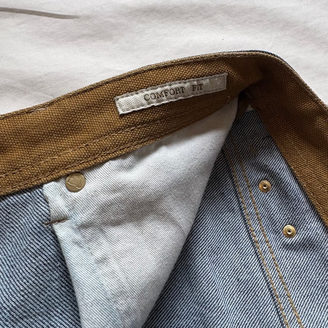 [30-31] Bastong 703 인디고 데님 컴포트 핏 팬츠 상품이미지6