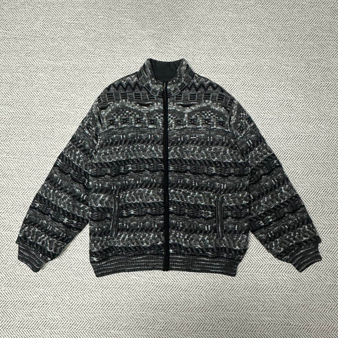 SUPREME X MISSONI reversible knit jacket 상품이미지1