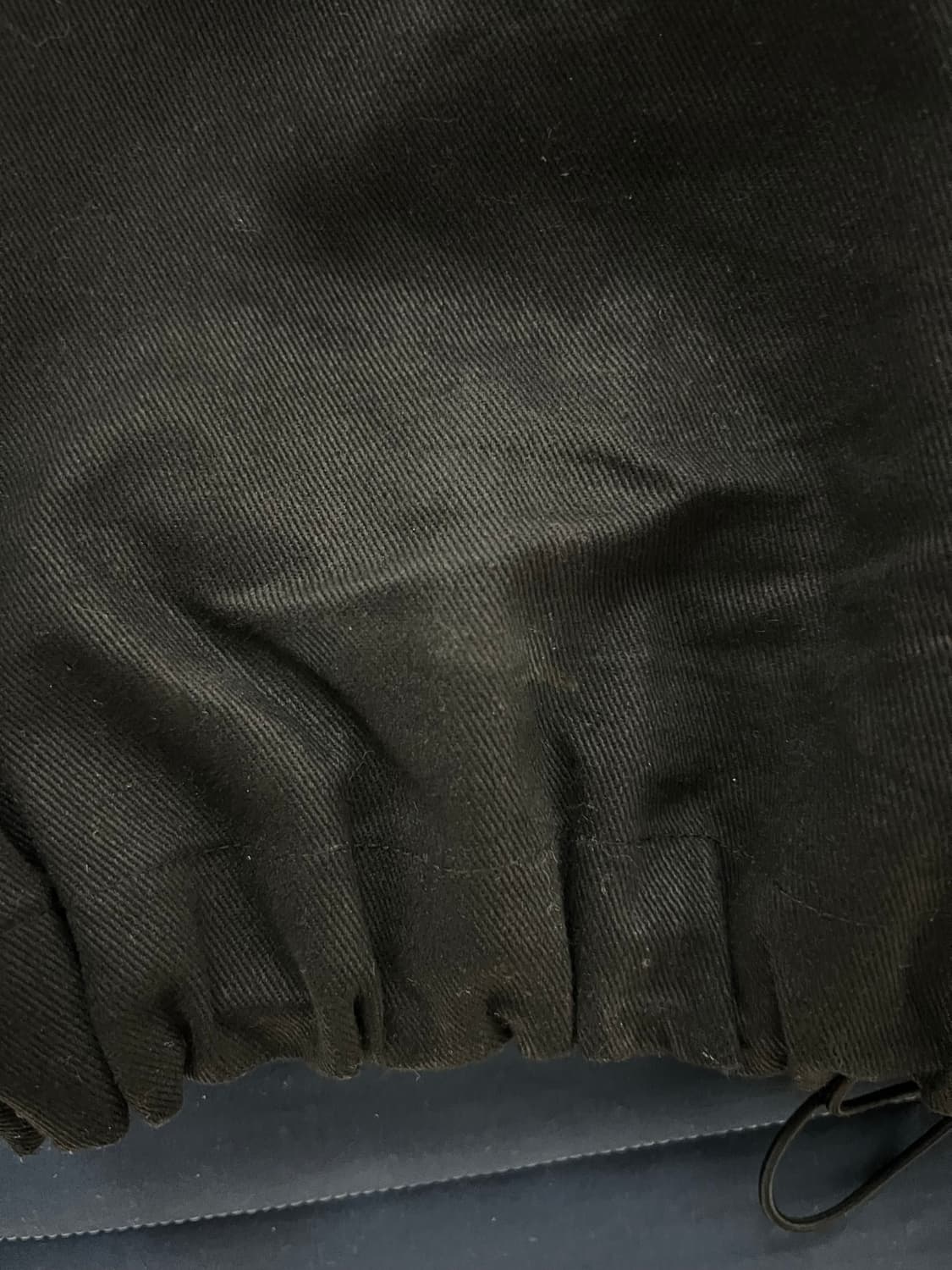 주영X탄산 와이드 링거 카고 팬츠 (블랙) 상품이미지3