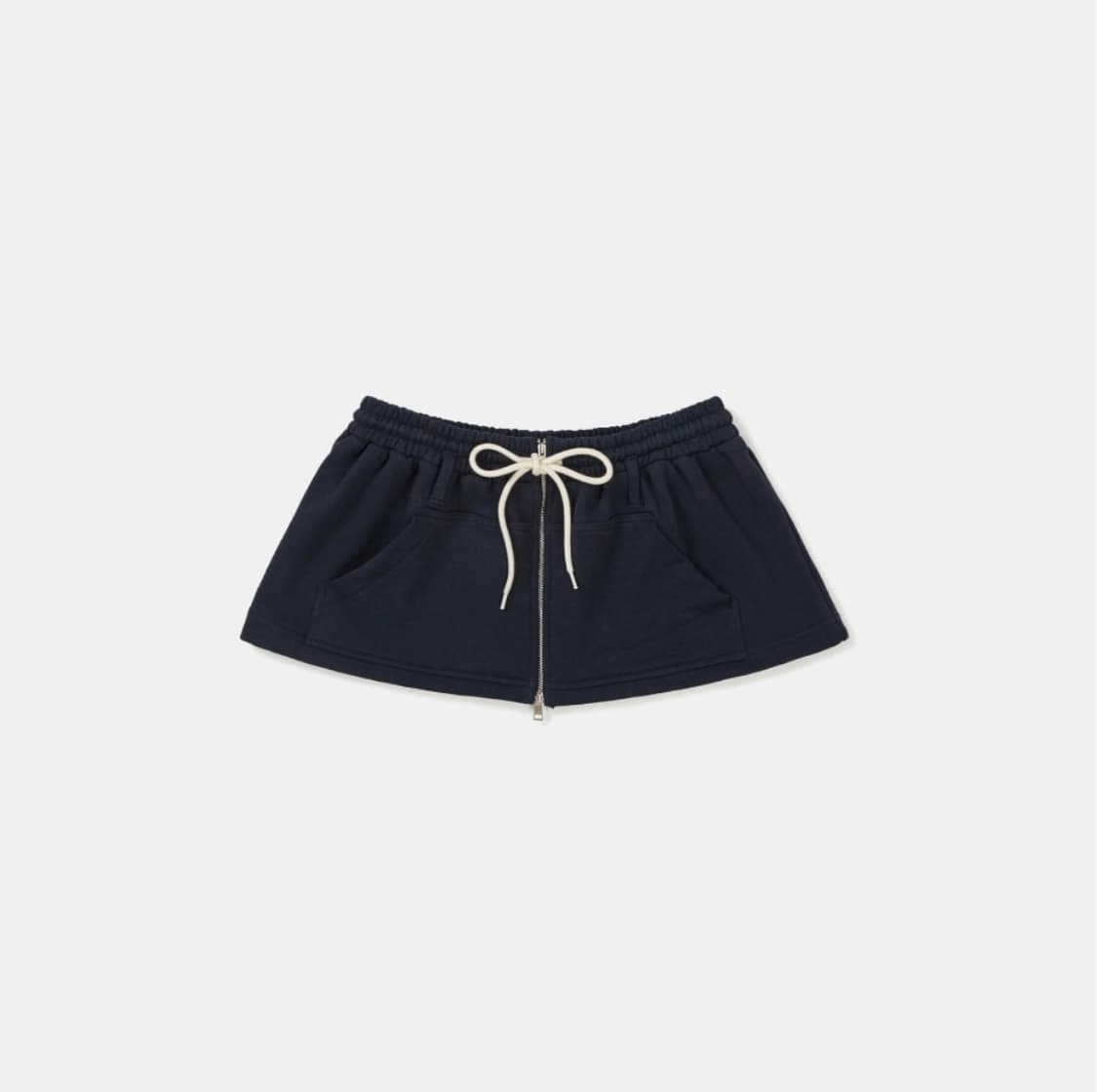LCDC LAYERED ZIP-UP SKIRT NAVY 상품이미지1