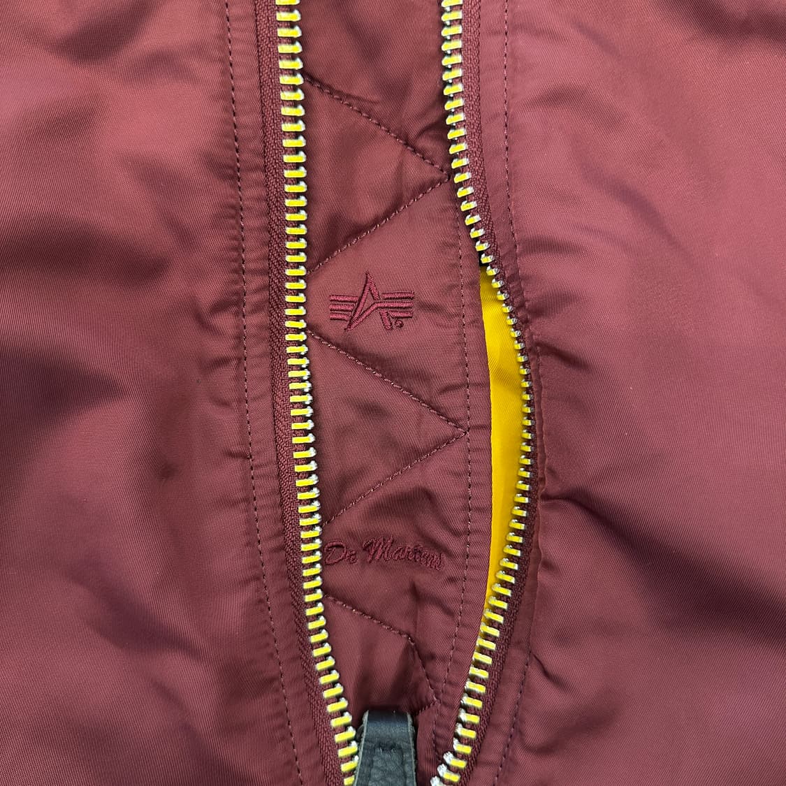 알파인더스트리 x 닥터마틴 MA-1 플라이트 자켓 상품이미지3