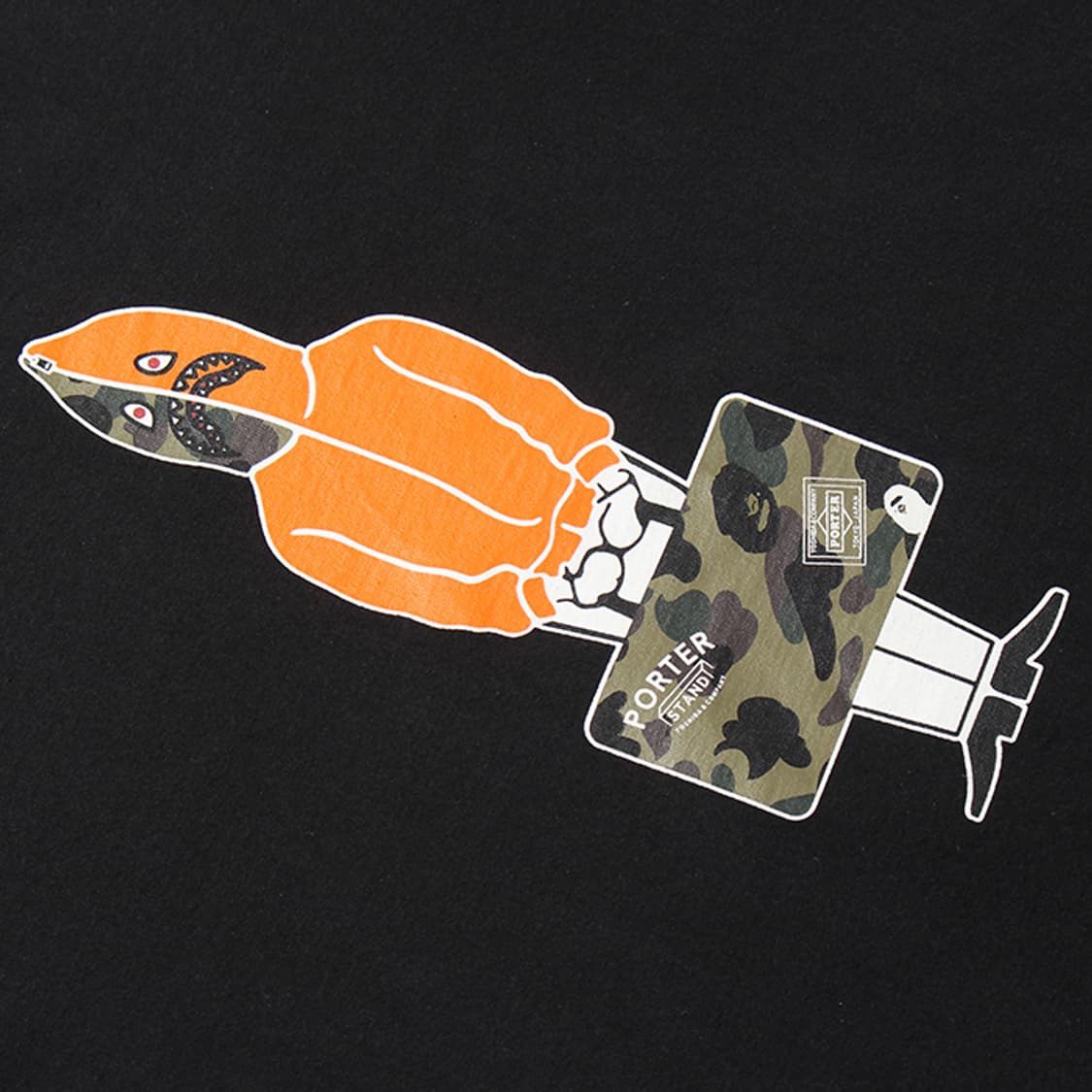  PORTER X BAPE "Black T-Shirts" 상품이미지3