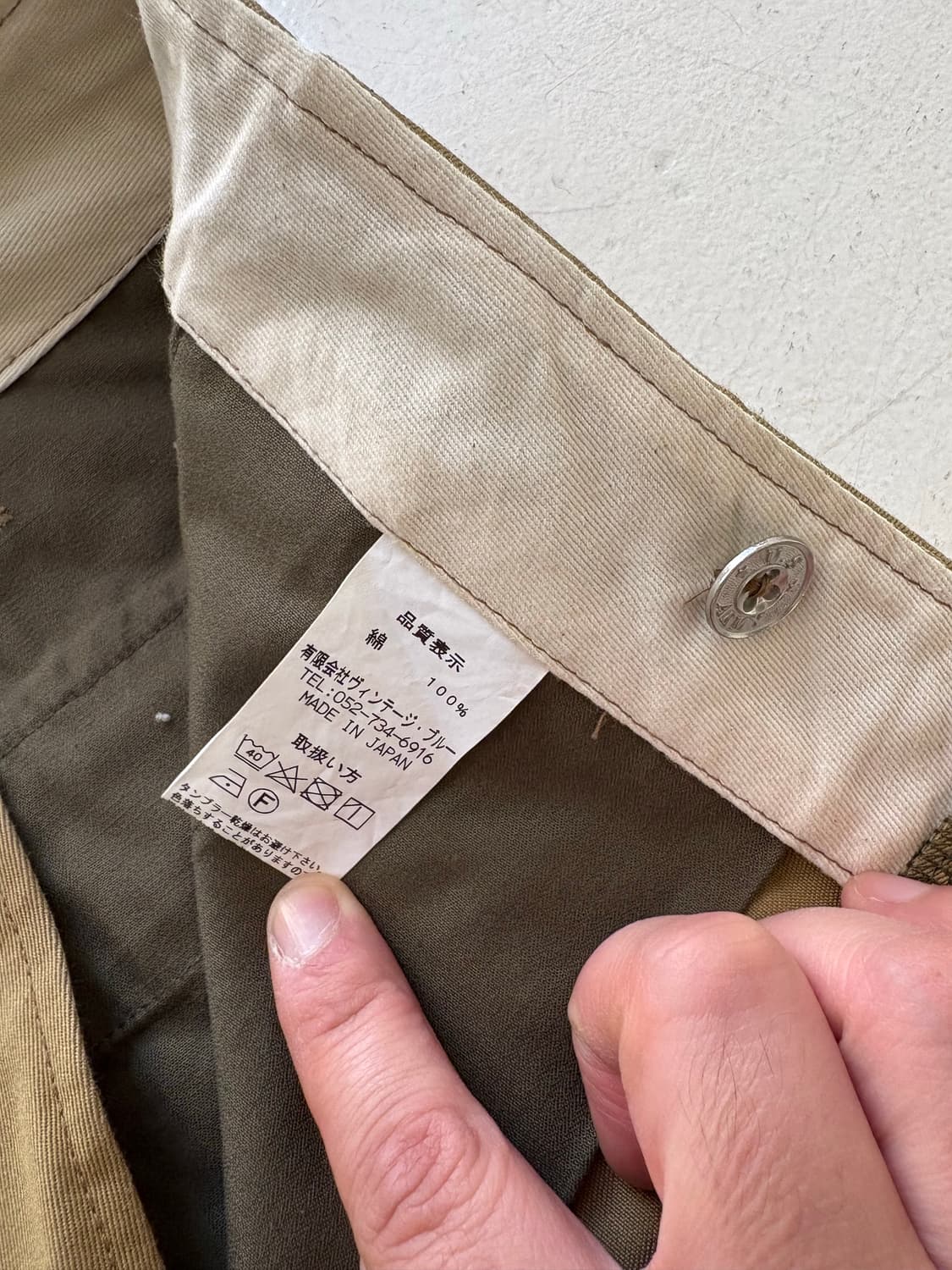 Black sign u.s army khaki chino Pant.  상품이미지7
