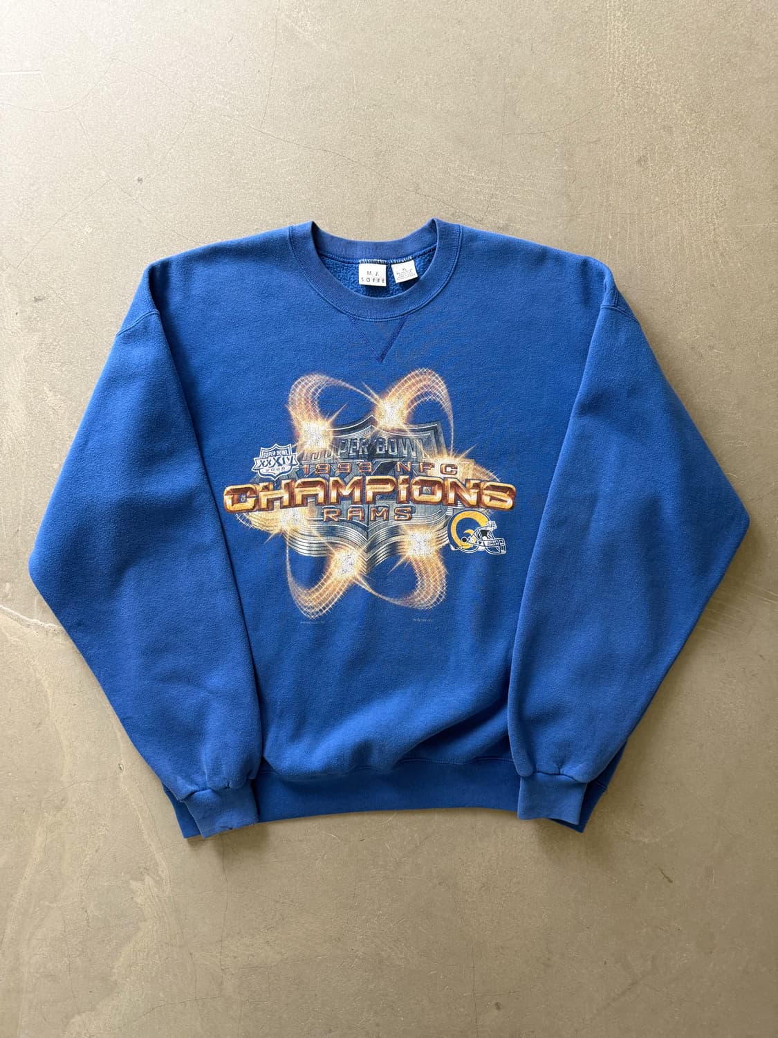 M.J.Soffe Rams 1999 NFL Sweatshirt 상품이미지3