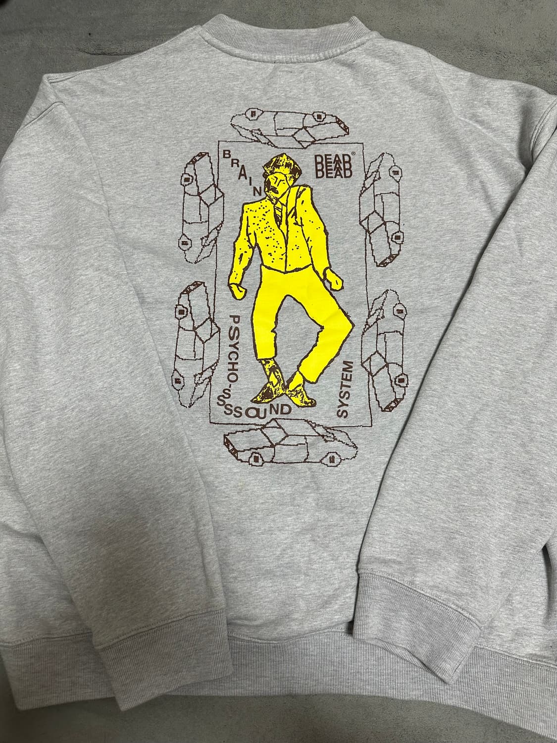 [새상품] 브레인데드 크루넥 스웻셔츠 상품이미지4