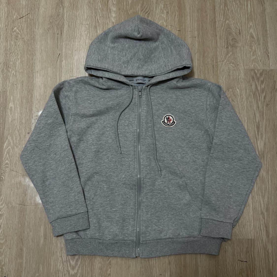 몽클레어 키즈 빅로고 와펜 후드집업 15사이즈  상품이미지1