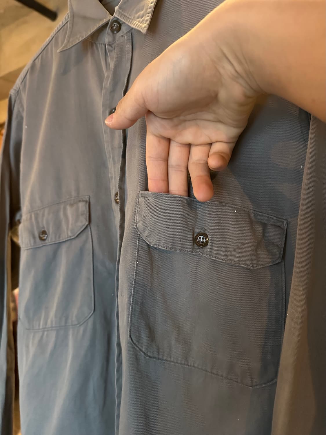 50s USA 빈티지 허큘리스 Hercules 셔츠 상품이미지5