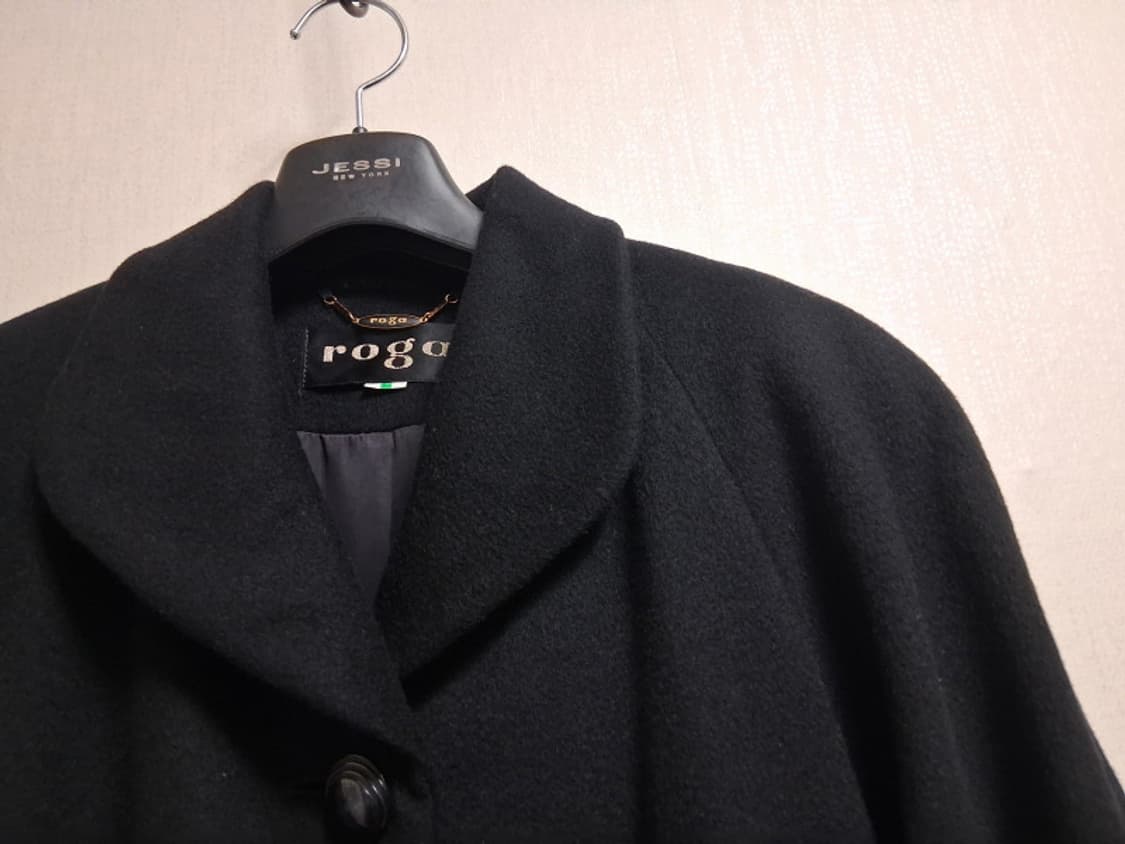 일본수입 roga퓨어캐시미어 롱코트 레트로 고풍스러운핏 77 상품이미지5