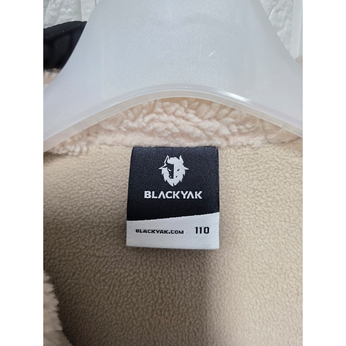 택포// 5Y 블랙야크 아동 뽀글이 후리스 자켓 110 상품이미지2