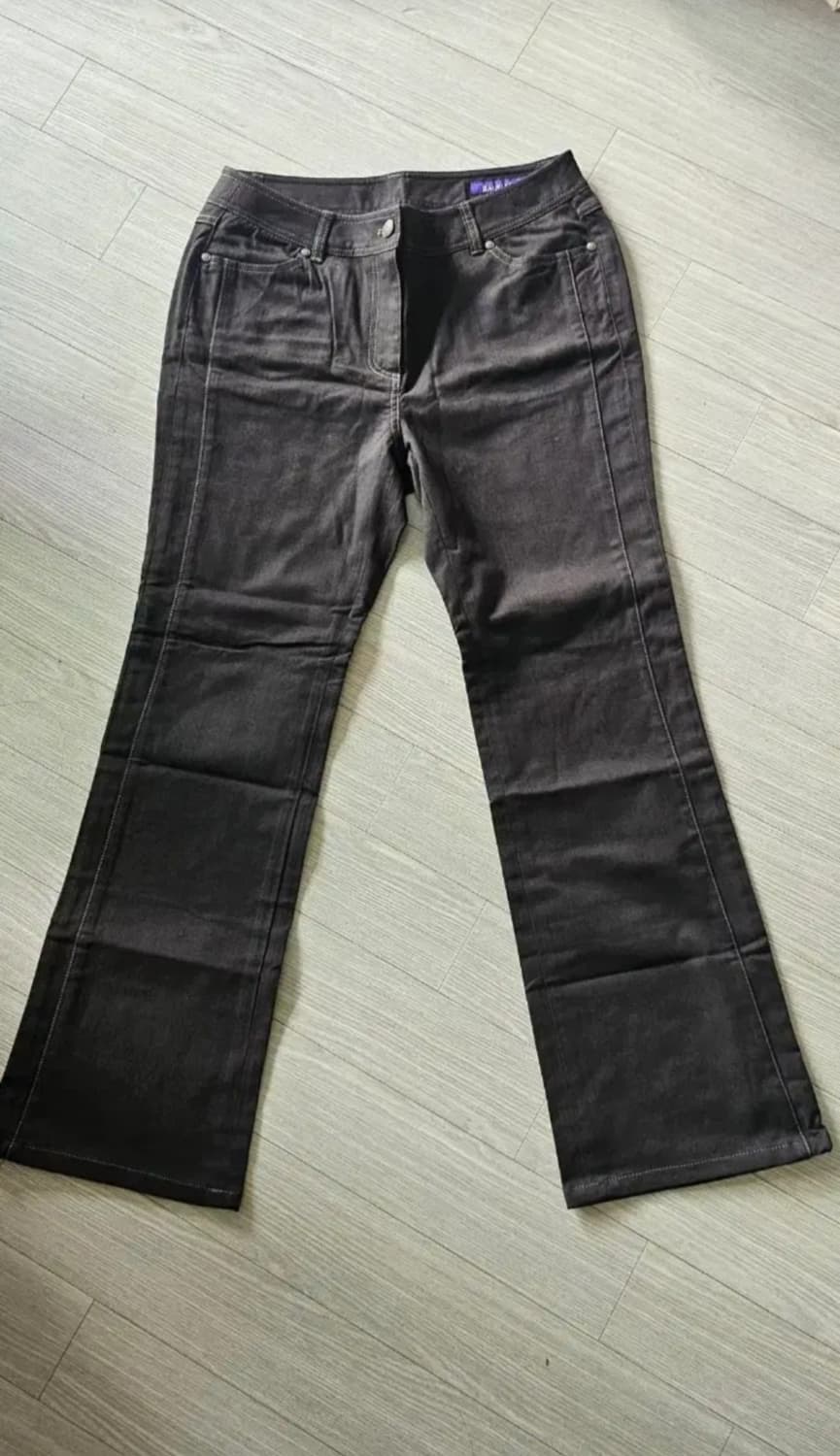 (새상품 원가 15만원) 다크브라운 부츠컷 청바지 골반볼륨 66 L 상품이미지4