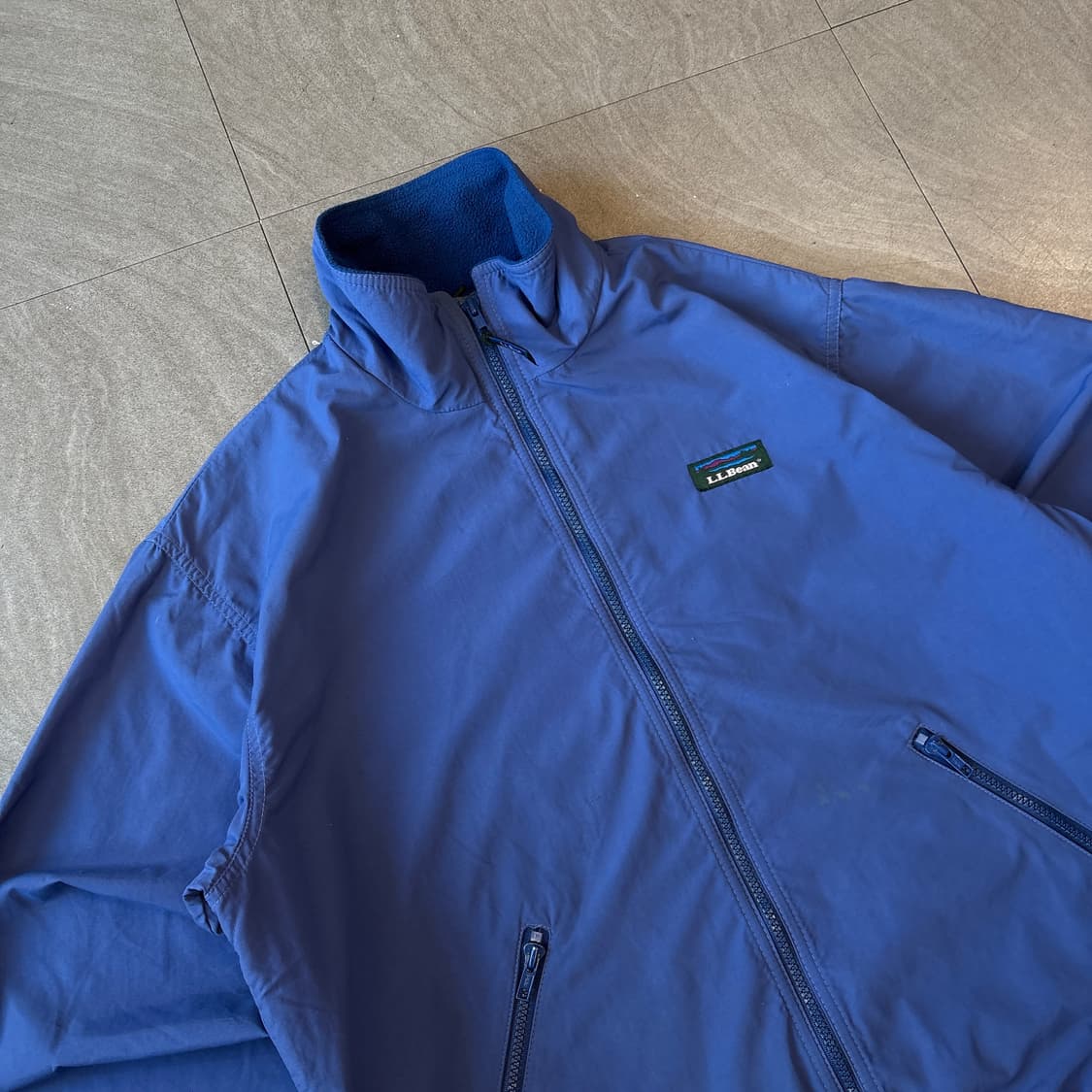90s L.L.bean 90년대 엘엘빈 쓰리 시즌 블루 웜업 자켓 상품이미지2
