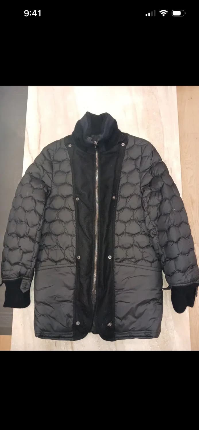 YSL rive gauche DOWN JACKET FOX FUR HOOD 상품이미지6