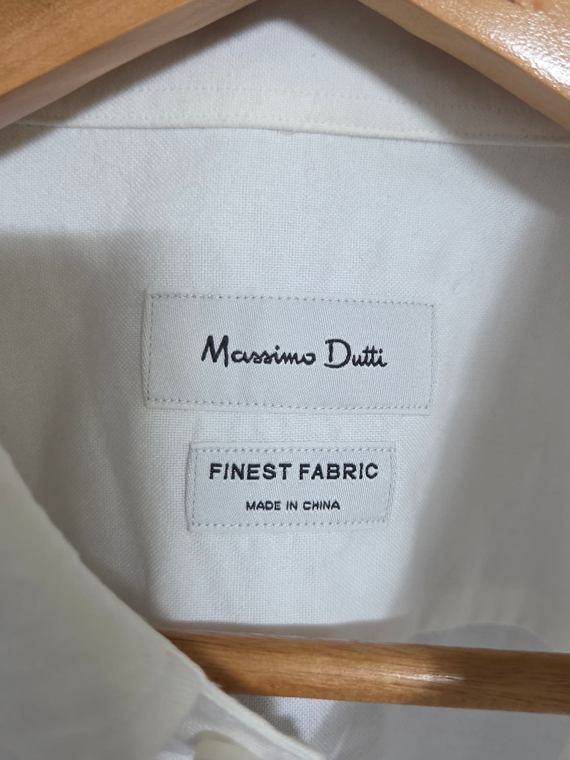 [마시모두띠] 파이니스트 패브릭 버튼다운 코튼 셔츠 | 00220 상품이미지3