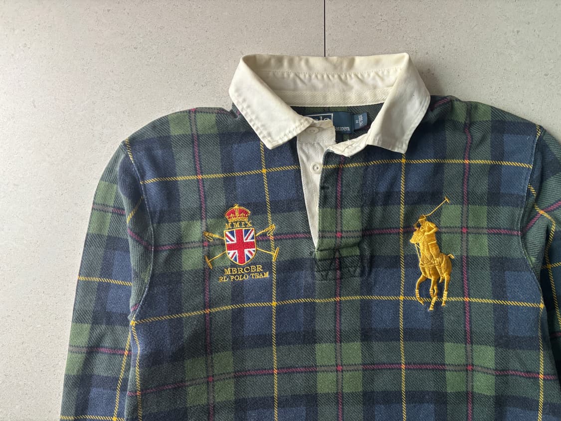 폴로 빅포니 체크 긴팔 카라티 상품이미지2