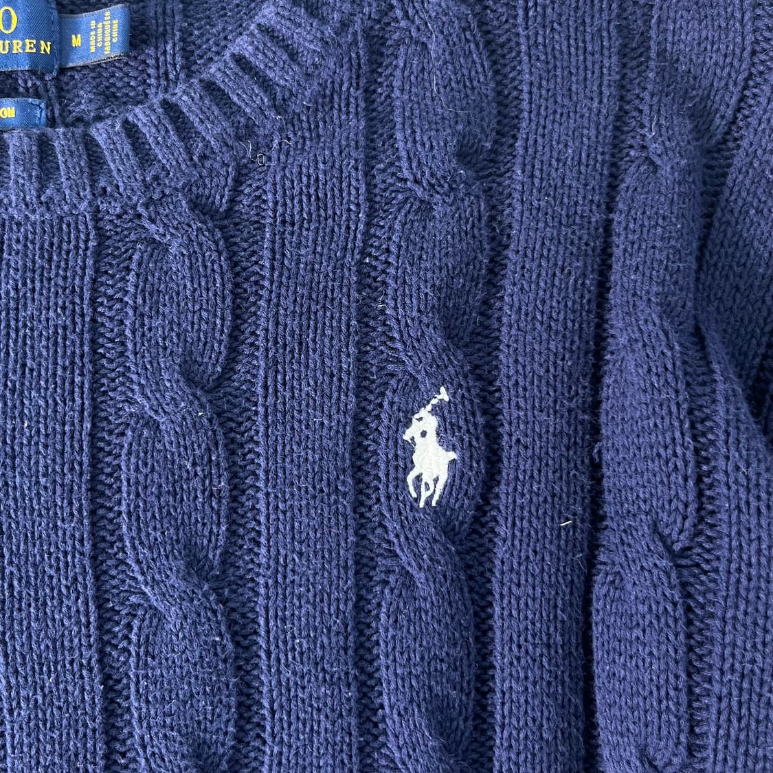 95 폴로랄프로렌 꽈배기 반팔니트  상품이미지3