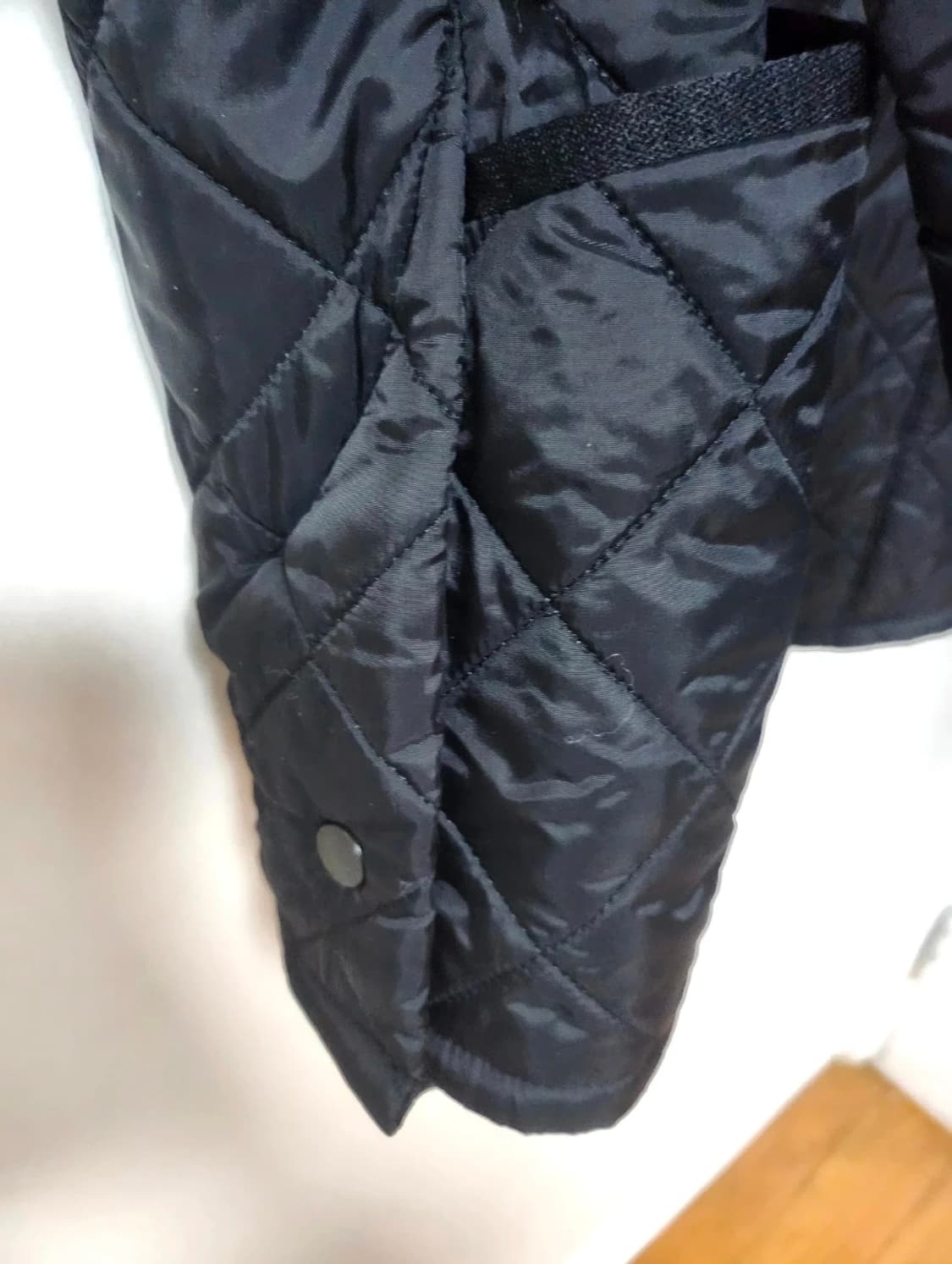 Barbour의 블랙 퀼팅 자켓 상품이미지6