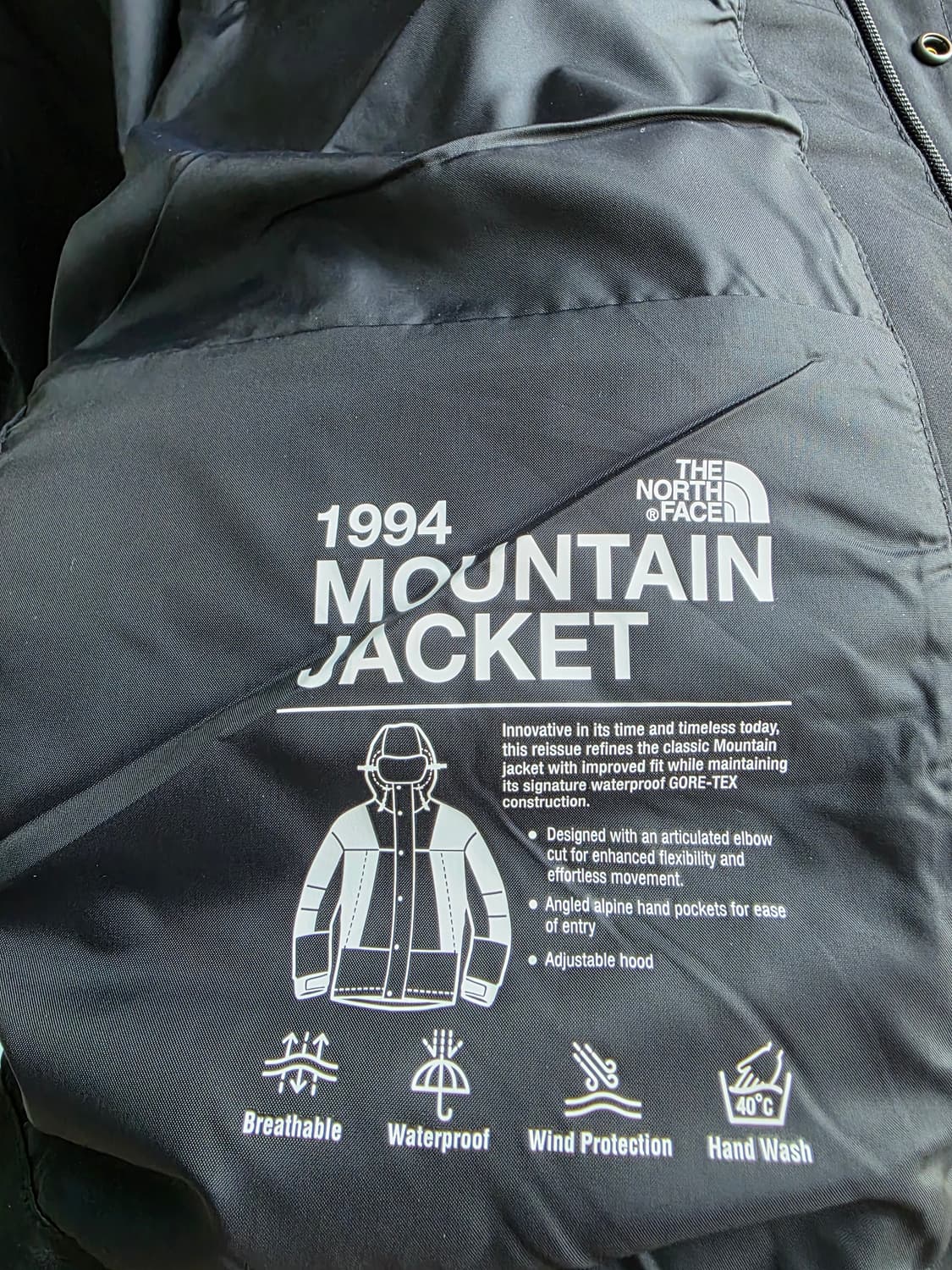 공용)노스페이스 1994 마운틴 자켓 고어텍스 상품이미지7