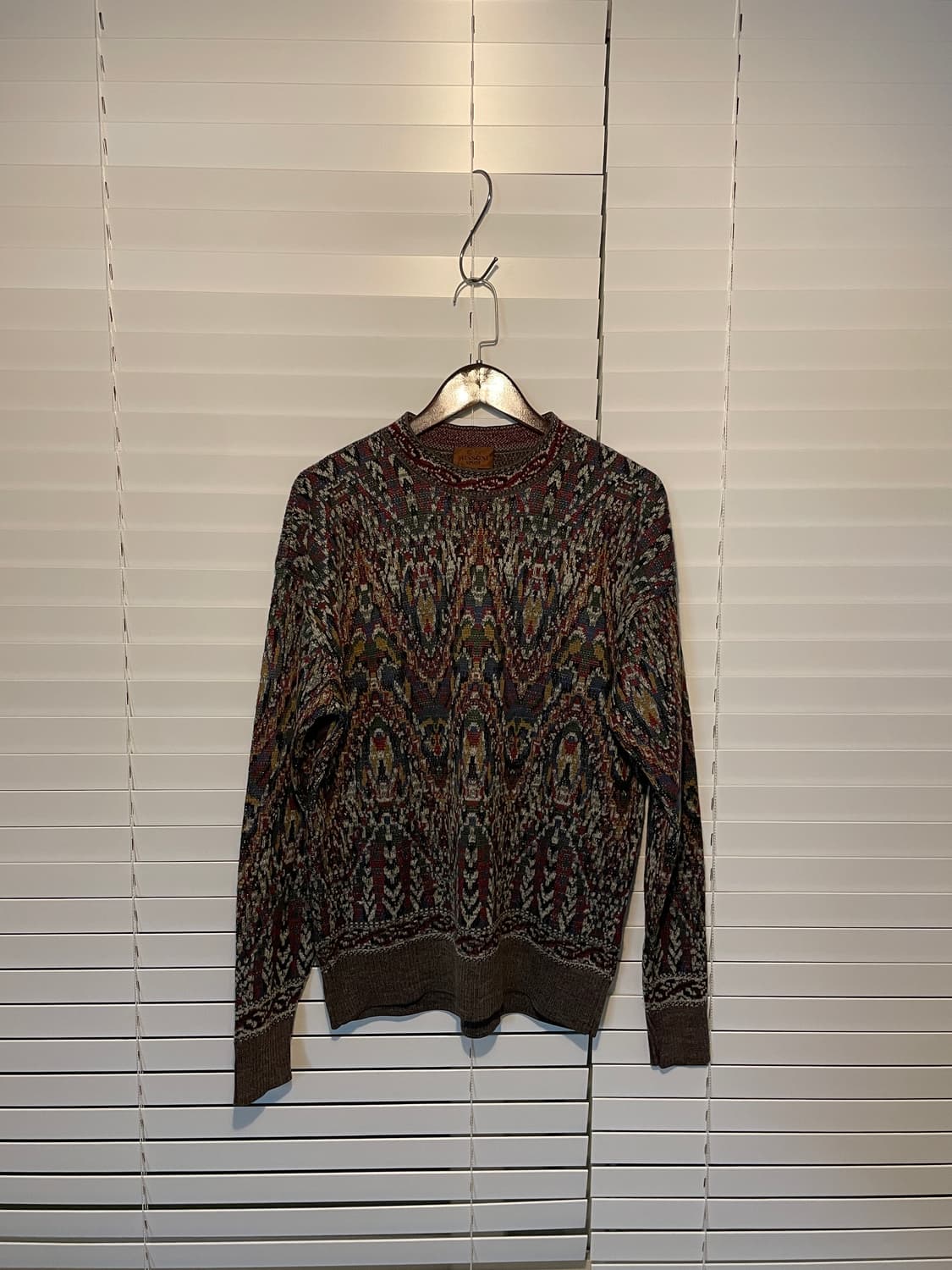 미쏘니 에스닉 패턴 니트 상품이미지2