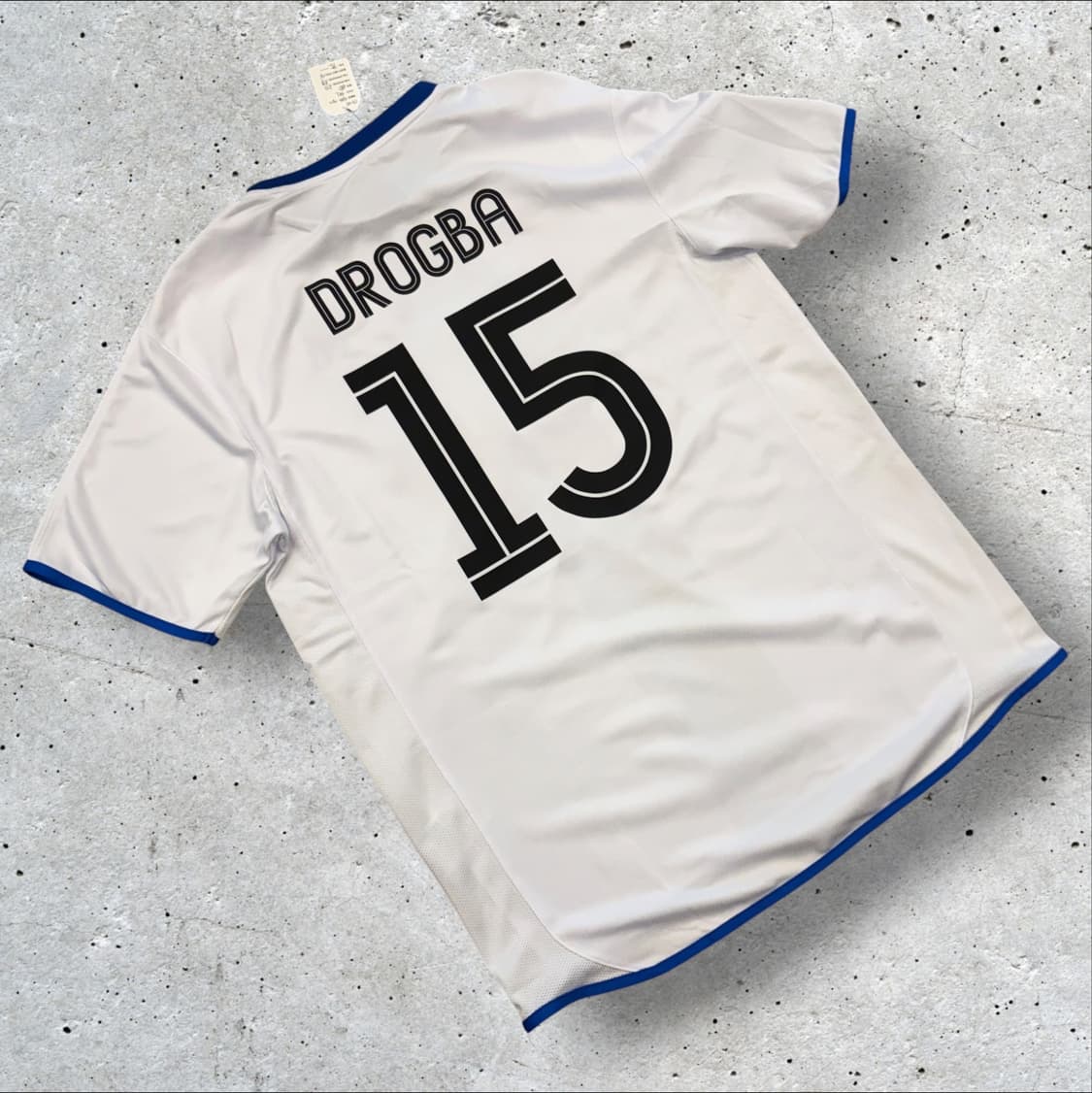 [2XL] 엄브로 03-05 첼시 FC 화이트 유니폼 반팔 D396 상품이미지2