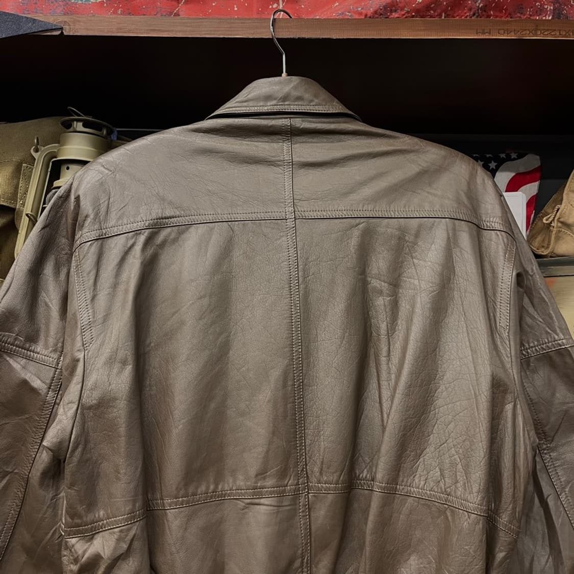 90s 빈티지 레더 자켓 N000 상품이미지4