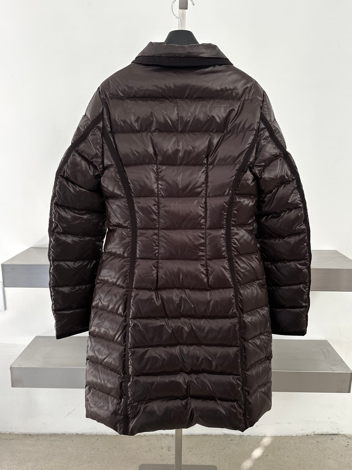 몽클레어 다크브라운 헤르민 롱 패딩  상품이미지5