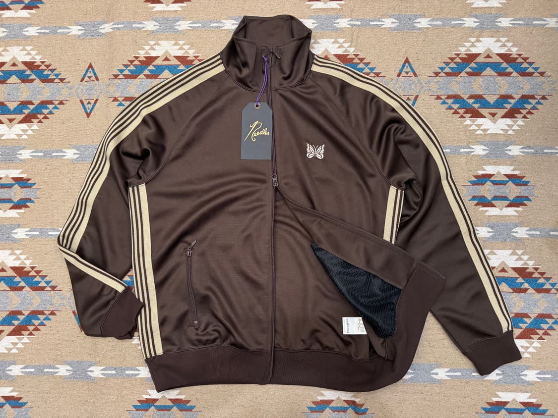 [L] 니들스 x LHP 트랙 자켓 폴리 스무스 브라운 상품이미지6