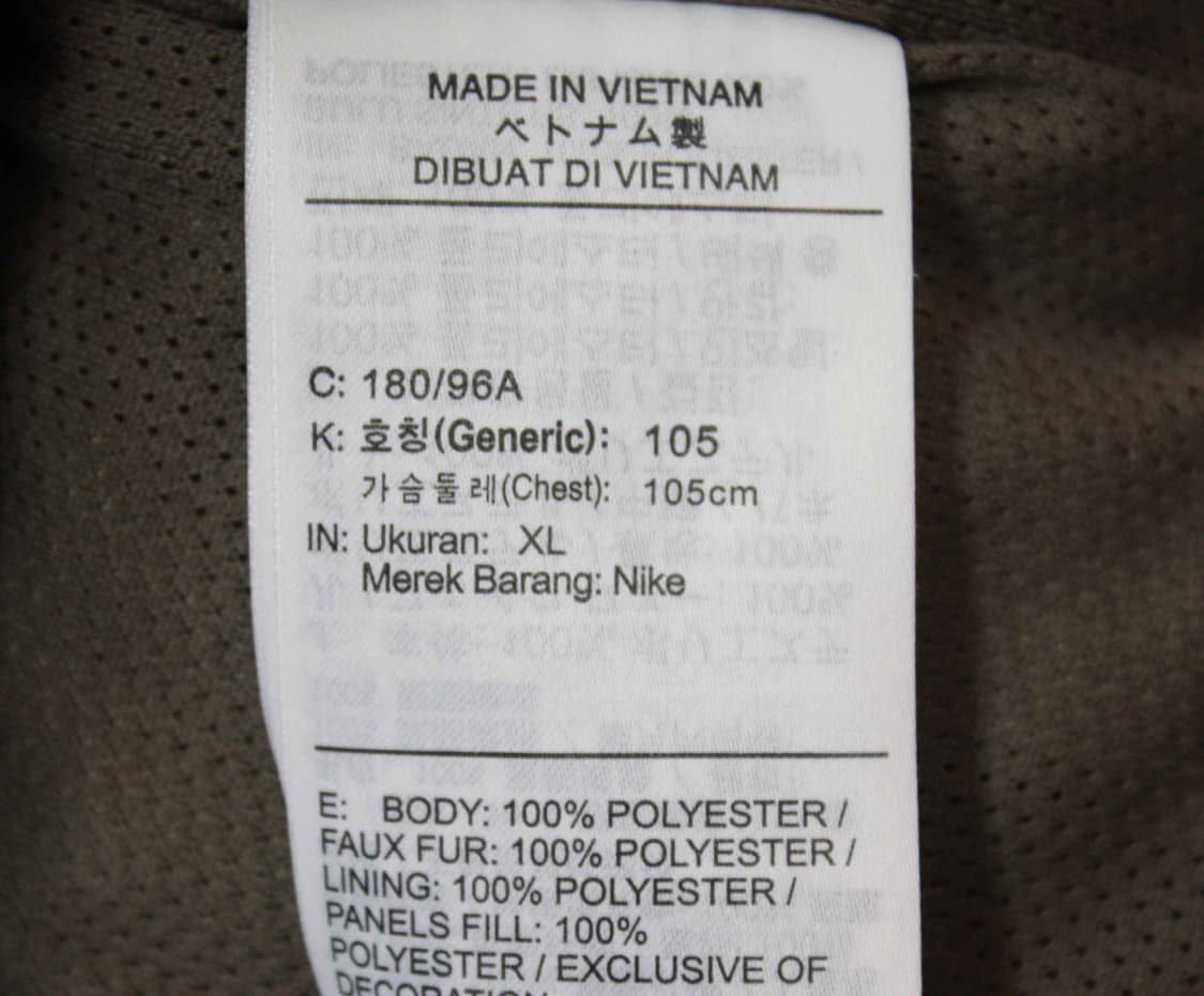 W-3858/나이키 정품 남성용 후리스 헤리티지 자켓 105 상품이미지4