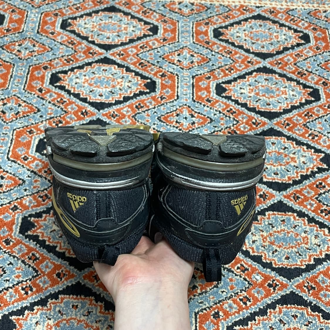 아디다스 리스폰스 트레일 블랙 러닝 운동화 US7 /245 상품이미지7